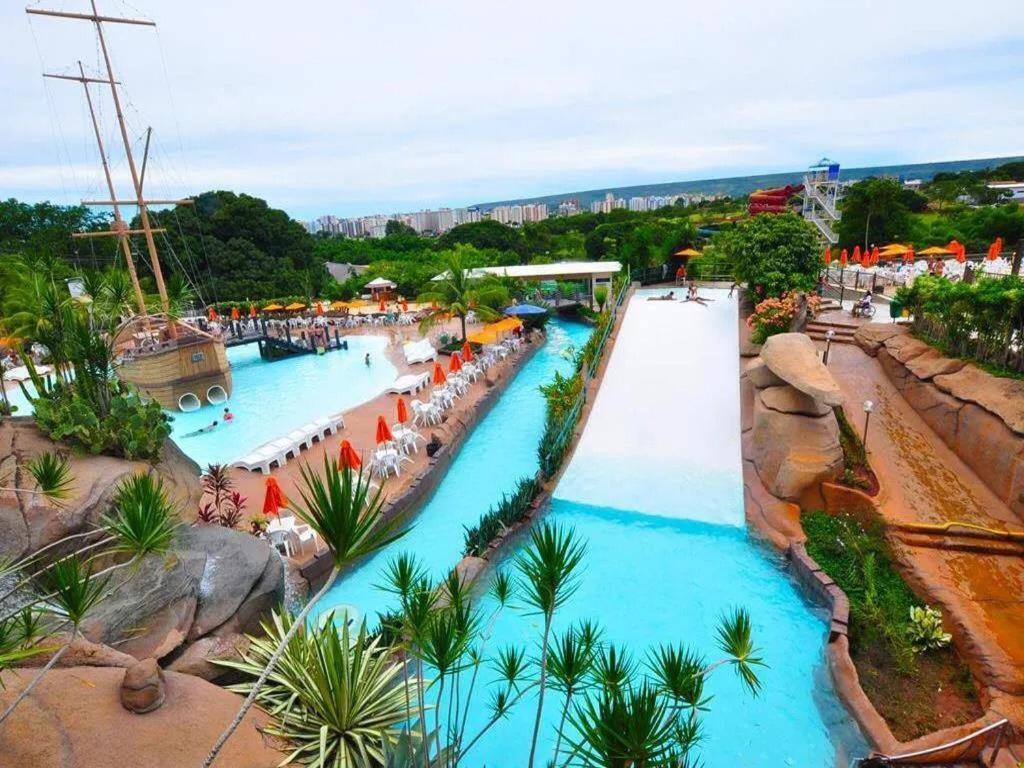 Aparthotel Piazza Di Roma Com Acesso Ao Acqua Park! Caldas Novas